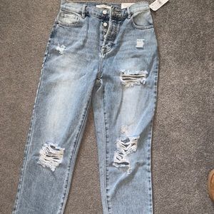 NWT PacSun High Rise Straight size 25 Jeans